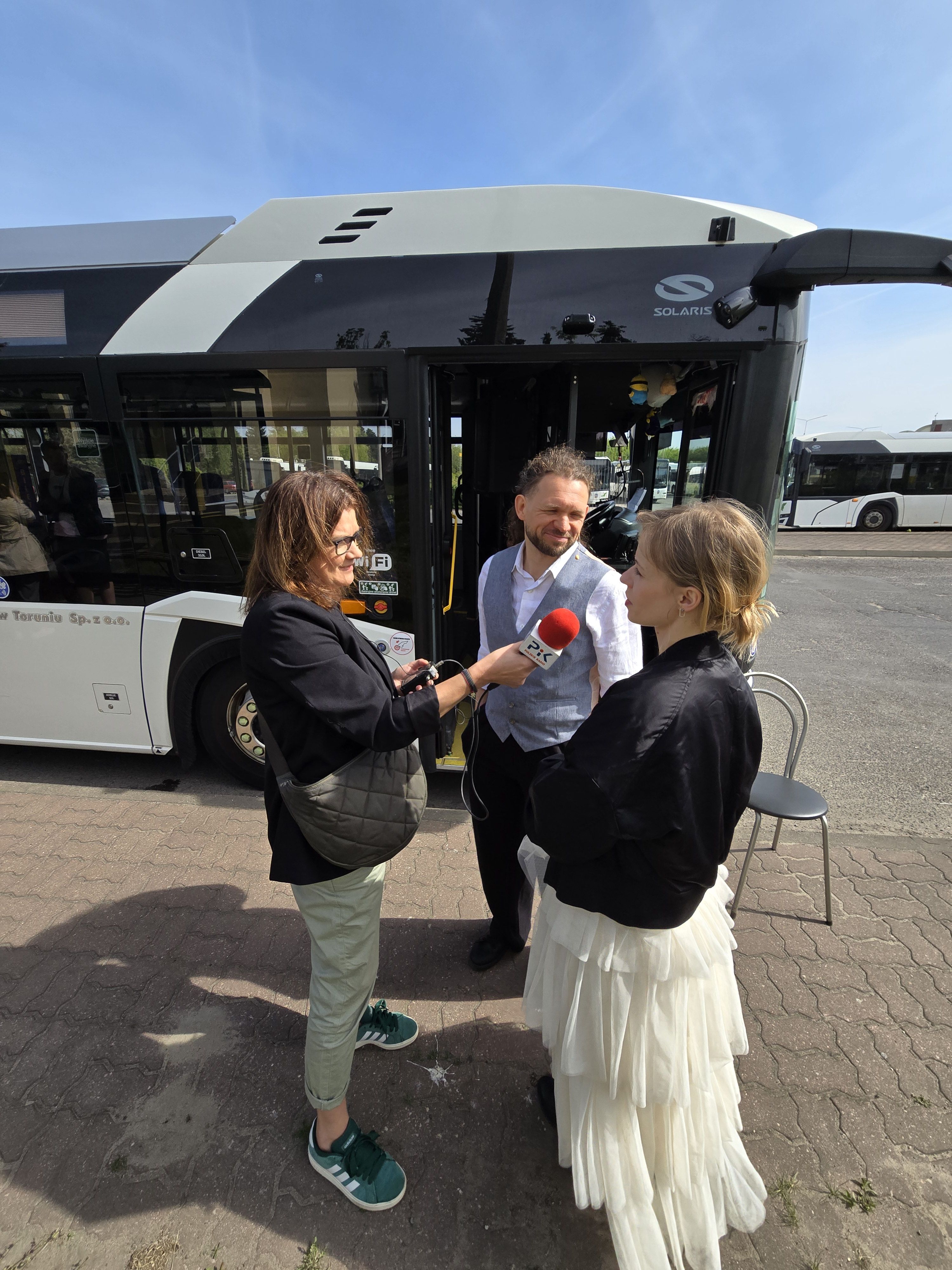 zdjęcie z próby medialnej - spektakl Drogi