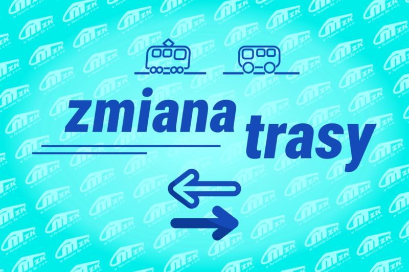 Komunikat dla pasażerów - grafika