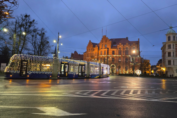 zdjęcie: Toruński Świąteczny Tramwaj