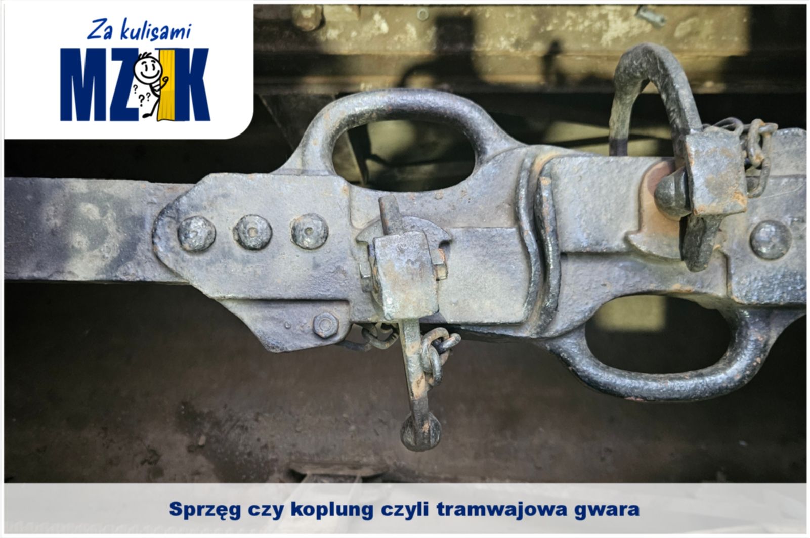 ZNak graficzny kampanii oraz zdjęcie pantografu